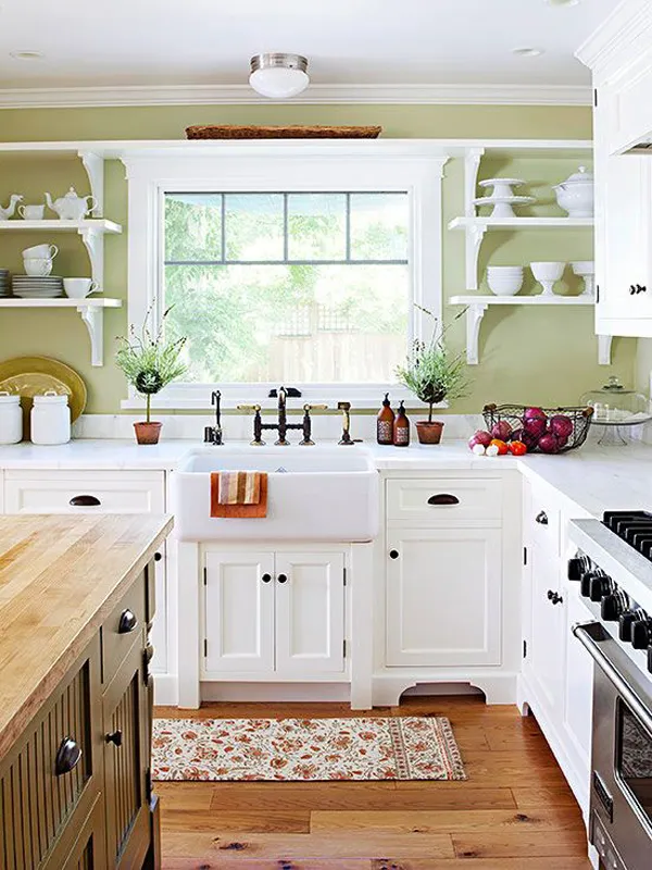 11677 farmhouse kitchen layout