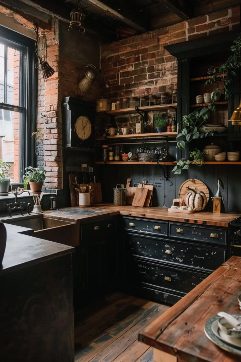 11677 farmhouse kitchen shelving