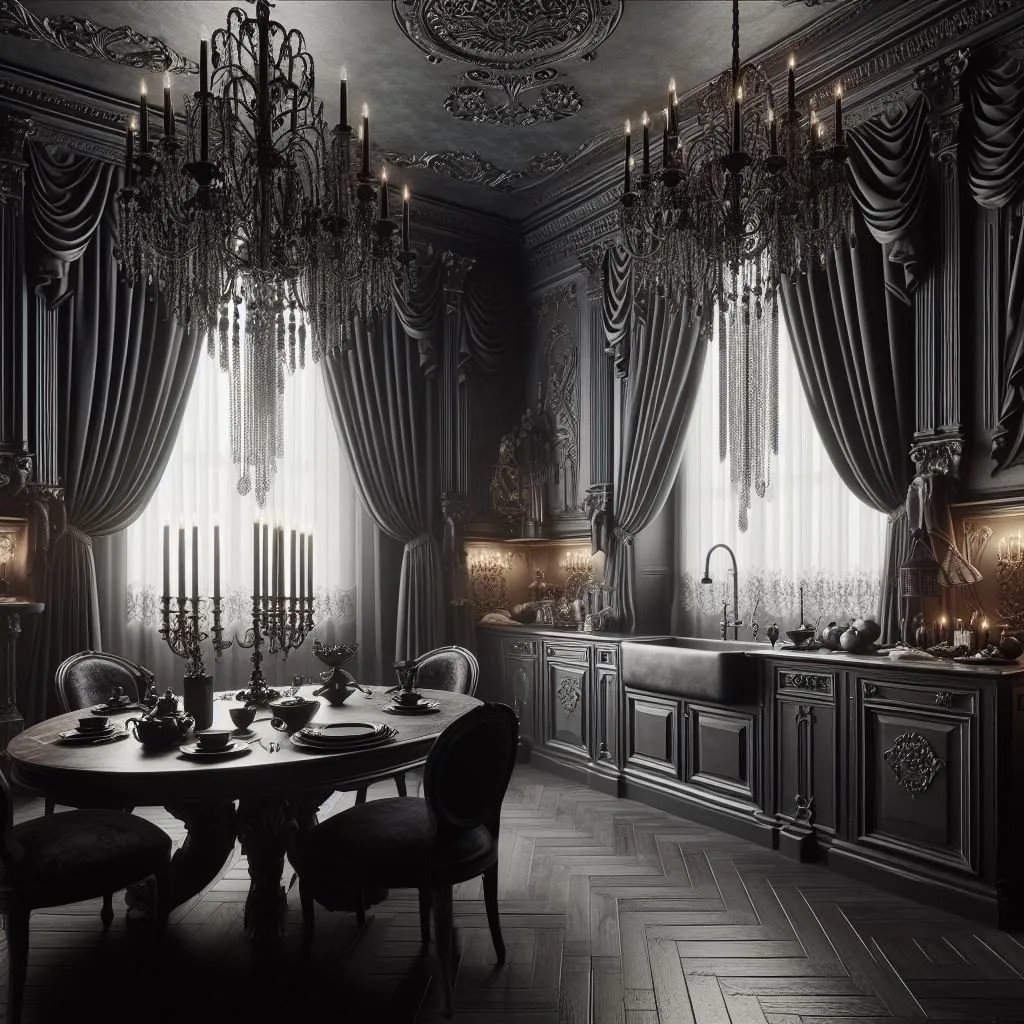 11681 gothic kitchen furniture