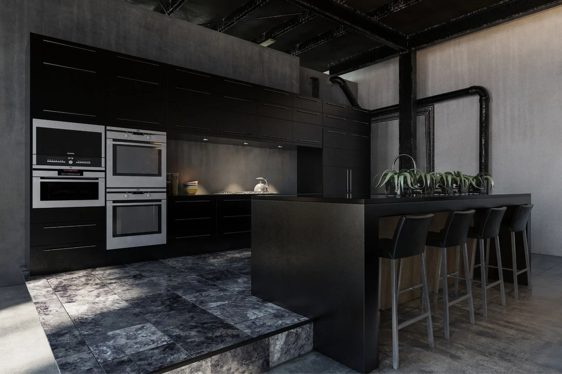 11681 gothic kitchen inspiration