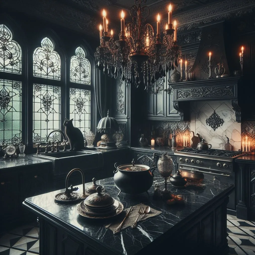 11703 gothic kitchen accessories