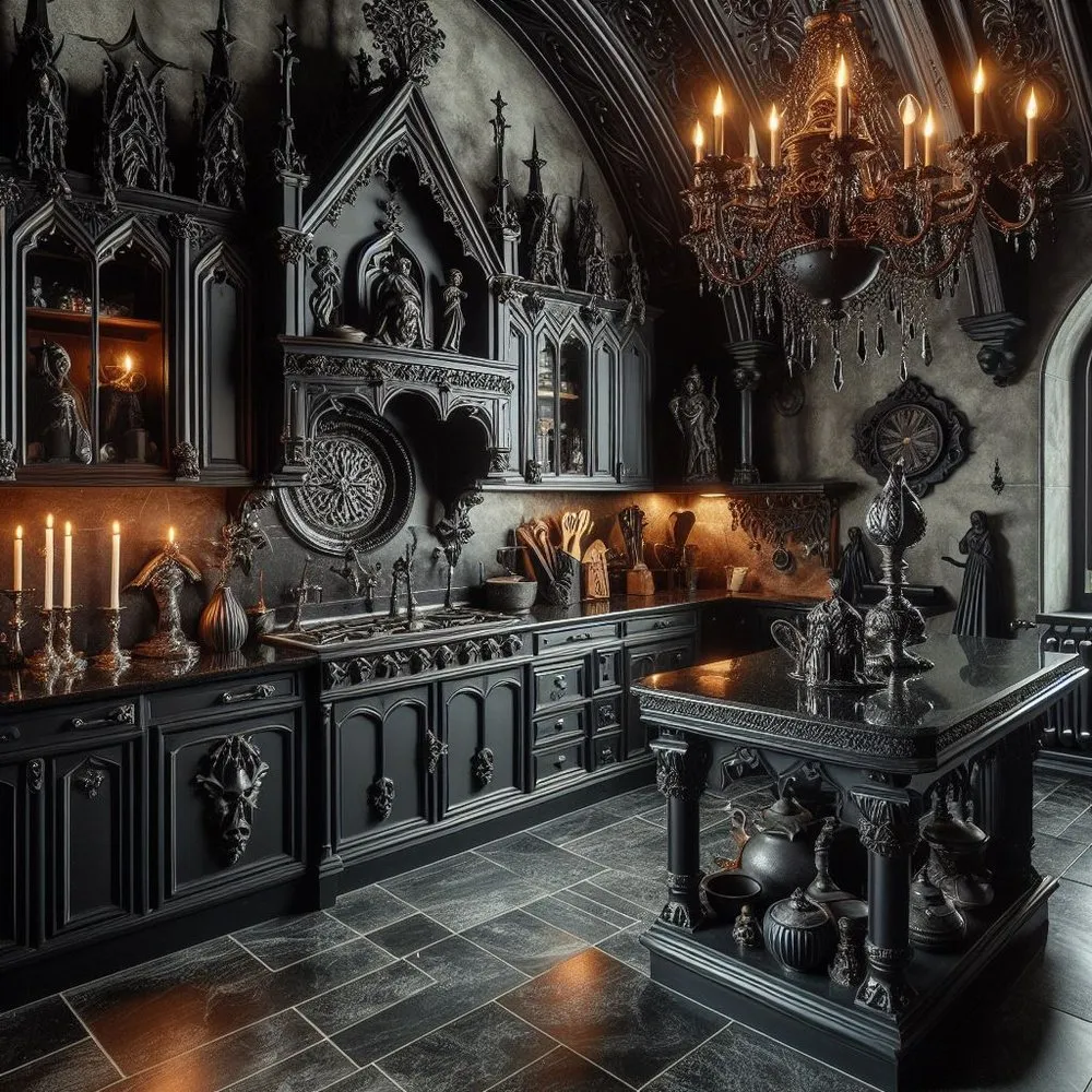 11703 gothic kitchen lighting