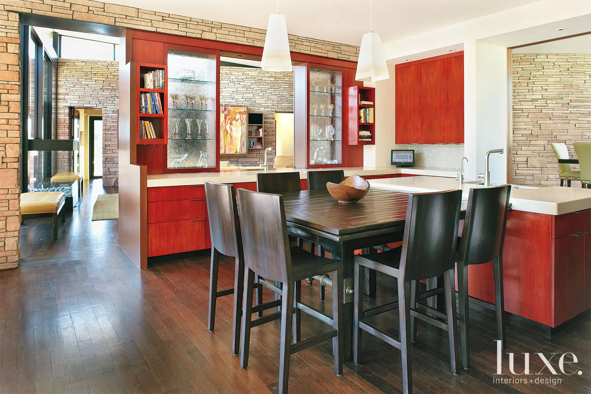 11743 green cabinet rustic kitchen