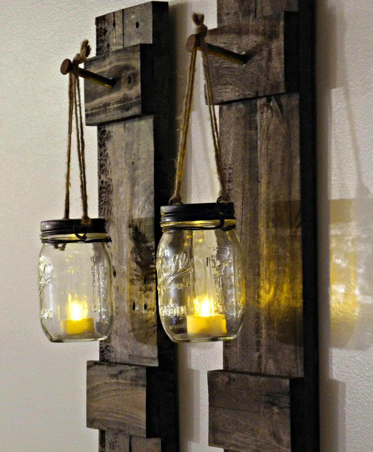 11745 candle holder rustic