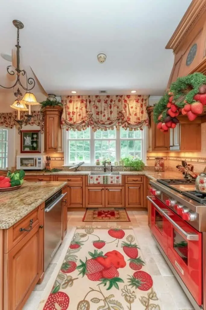 11789 strawberry kitchen decor inspiration