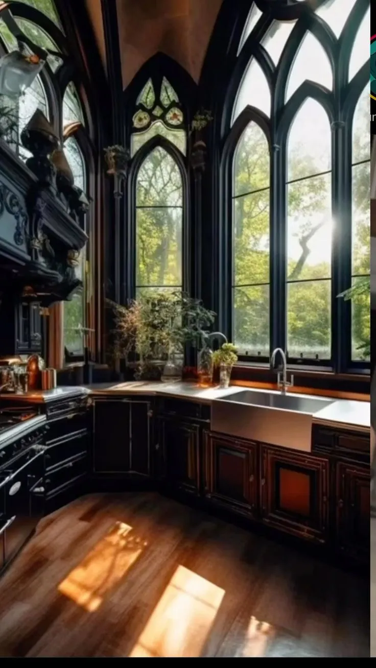 11857 gothic kitchen lighting
