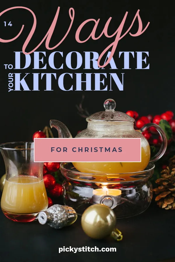 11859 christmas kitchen centerpiece