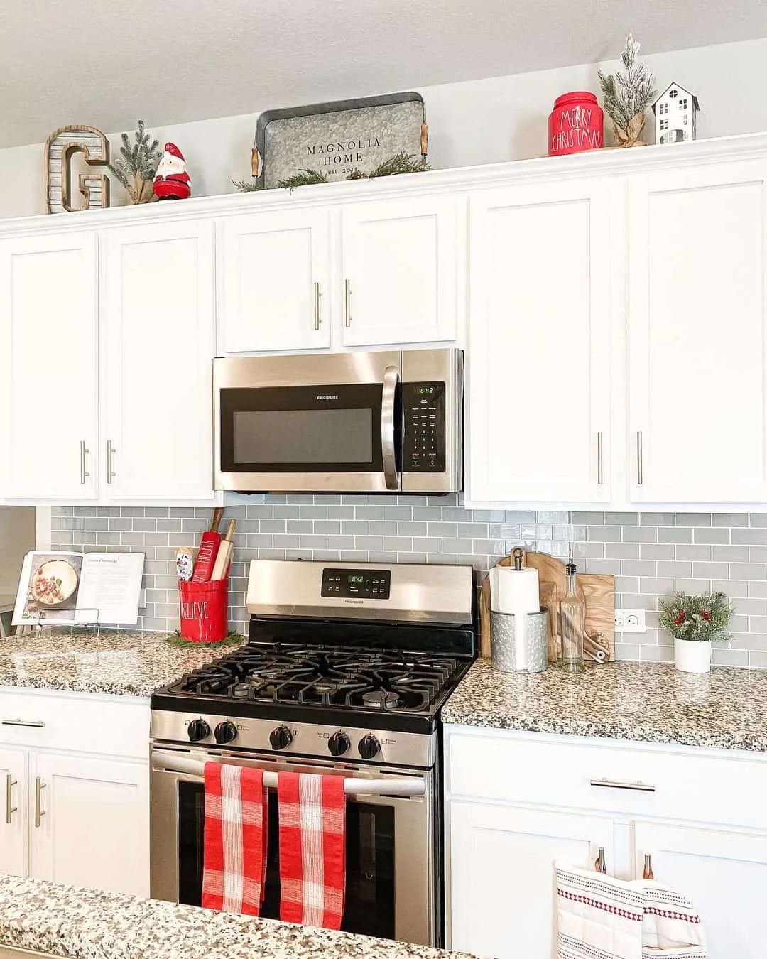 11934 rustic red kitchen lighting